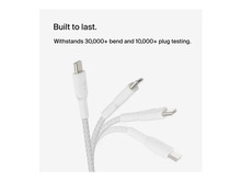 Kaabel USB-C Belkin CAB004BT1MWH2PK, 1 m, valge