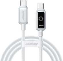 Kaabel USB-C Joyroom S-A55 StarFlight, 1,2 m, 100 W, valge