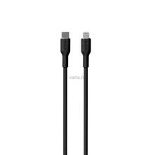 Kaabel USB-C/Lightning Puro Icon, 1,5 m, must