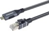 Ethernet kaabel PremiumCord USB-C LAN RJ45, 1 m