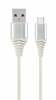 Kaabel USB-A/USB-C Gembird CC-USB2B-AMCM-2M-BW2, 2 m, hõbe/valge