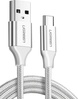 Kaabel USB-A/USB-C Ugreen 60130, 0,5 m, valge