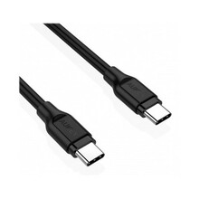 Kaabel USB-C Aukey CB-CC1P, 1 m, must