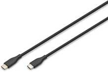 USB-C kaabel Digitus AK-300341-020-S, 2 m, must