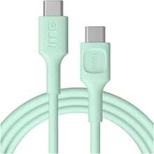 Kaabel USB-C Green Cell PowerFlex, 2 m, 100 W kiire laadimine, roheline