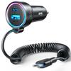 Autolaadija Joyroom JR-CL07, 3-in-1, 55W, must