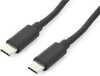 Kaabel USB-C Accura 2.0 m, 100 W, must