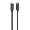 USB-C kaabel Aukey CB-TCC241, 0,8 m, must
