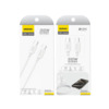 Kaabel USB-C Dudao L4C, 2 m, valge