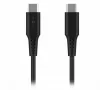 Kaabel USB-C Fixed FIXDLS-CC03-BK, 0,3 m, must