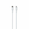 Kaabel USB-C/Lightning Puro Soft, 1,5 m, valge