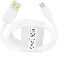 Kaabel USB-A/USB-C Realme DL129, 1 m, 65W, valge