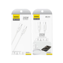 Kaabel USB-C Dudao L4C, 2 m, valge