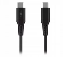 Kaabel USB-C Fixed FIXDLS-CC03-BK, 0,3 m, must