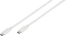 Kaabel USB-C Vivanco 45354, 2 m, valge