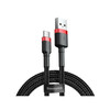 Kaabel USB-A/USB-C Baseus CATKLF-B91, 1 m, must/punane