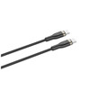 Kaabel USB-C Fixed FIXDB-CC12-BK, 1.2 m, 100 W, must