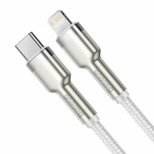 Kaabel Lightning/USB-C Baseus CATLJK-A02, 1 m, valge