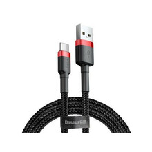 Kaabel USB-A/USB-C Baseus CATKLF-B91, 1 m, must/punane