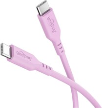 USB-C kaabel Goobay 77746, 1,5 m, roosa