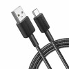 USB-kaabel USB-A/USB-C Anker 322, 0,9 m, must