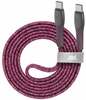USB-C kaabel Rivacase PS6105 RD12, 1,2 m, punane