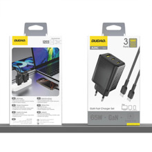 Adapter Dudao A29C, 65W, 2xUSB-C, 1xUSB-A, must
