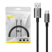 Kaabel USB-A/USB-C Baseus Superior, 100W, 1,5 m, must
