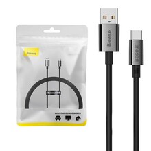 Kaabel USB-A/USB-C Baseus Superior100W, 1 m, must