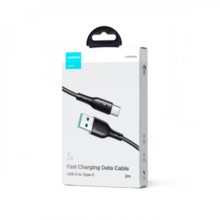 Kaabel USB-C Joyroom S-UC027A13, 2 m, must