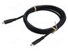 Kaabel USB-C Goobay RB74189, 2 m, must