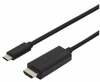 Kaabel USB-C/HDMI Digitus AK-300330-050-S, 5 m, must
