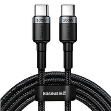 USB-C kaabel Baseus CATKLF-ALG1, 2 m, hall/must