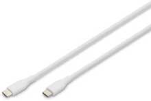 Kaabel USB-C Digitus AK-300341-020-W, 2 m, valge