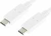 Kaabel USB-C Logilink CU0130, 0,5 m, valge