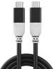 USB-C kaabel San Guan CA914135, 3 m, 100 W, must