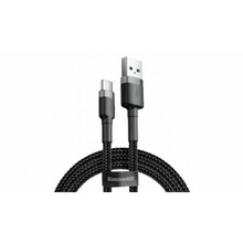 Kaabel USB-A/USB-C Baseus CATKLF-BG1, 1 m, hall/must