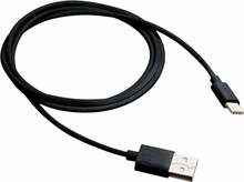 Kaabel USB-C Canyon CNE-USBC1B, 1 m, must