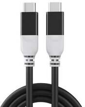 USB-C kaabel San Guan CA914135, 3 m, 100 W, must