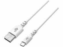 Kaabel USB-C/USB-A TB, 1 m, valge