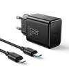 Laadija Joyroom JR-TCF06 Flash PD, 20W + kaabel 1m, must