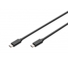 USB-C kaabel Assmann AK-300138-010-S, 1 m, must
