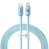 Kaabel USB-C/iP Baseus Crystal Shine CAJY001403, 2 m, sinine