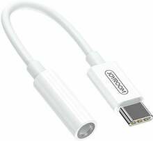 Adapter Joyroom SH-C1, USB-C to 3.5mm, valge