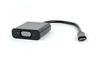 Adapter USB-C/VGA Gembird AB-CM-VGAF-01, 0.15 m, must