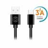 Kaabel USB-A/USB-C Forever, 1 m, must