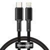 Kaabel USB-C/Lightning Baseus CATLGD-A01, 2 m, must