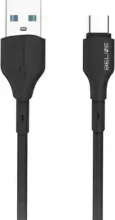 Kaabel USB-A/USB-C Beline BLNCBC01, 1 m, 25W, must
