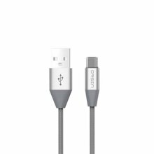 USB-C kaabel Orsen S33, 1.2 m, 2.1A, hall