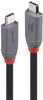 Kaabel USB-C Lindy 36958 USB4, 2 m, 240W, 40Gbps, must